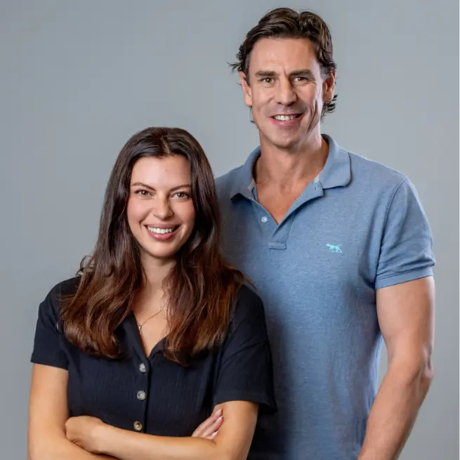 Acumind AI Co-Founders Leneila Lynne and Justin Koschitzke