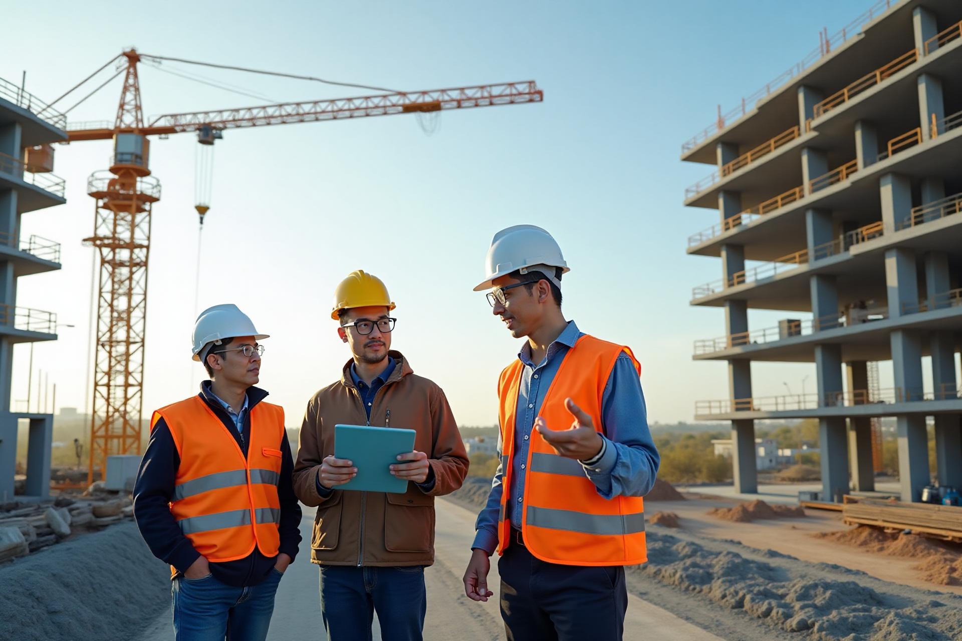 Multilingual construction health and safety training for diverse building site workers
