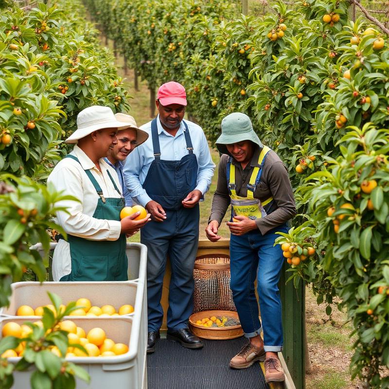 Harvesting Team Training